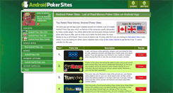 Desktop Screenshot of androidpokersites.net